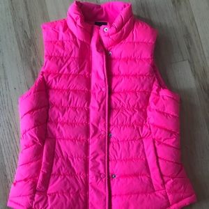 Gap Puffer Vest Pink Medium